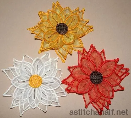 3d Silk Sunflower