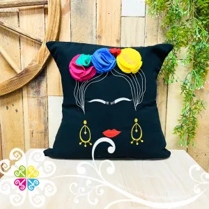 Black Frida Embroider Pillow