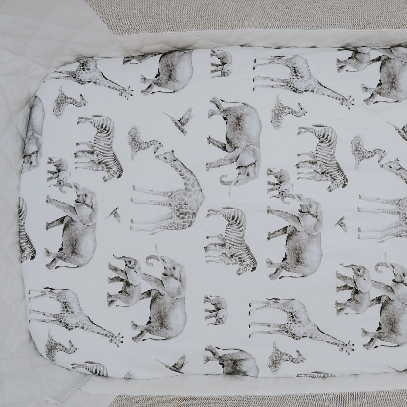 Co-Sleeper Waterproof Sheet  - Baby Dont Herd Me
