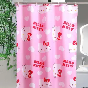 Kawaii Hello Kitty Shower Curtains