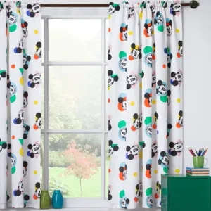 MICKEY MOUSE Curtains - White