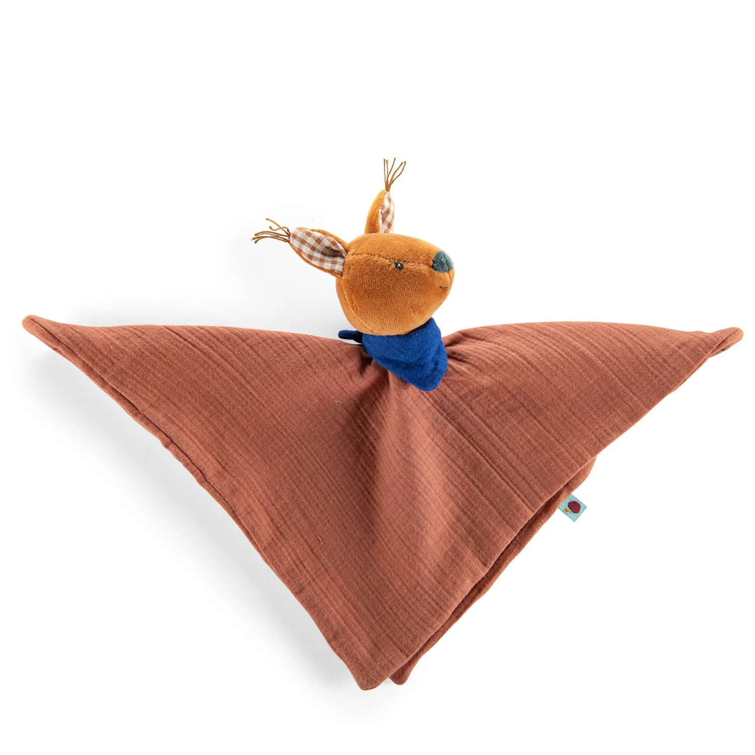 Moulin Roty Squirrel Muslin Cuddly Comforter