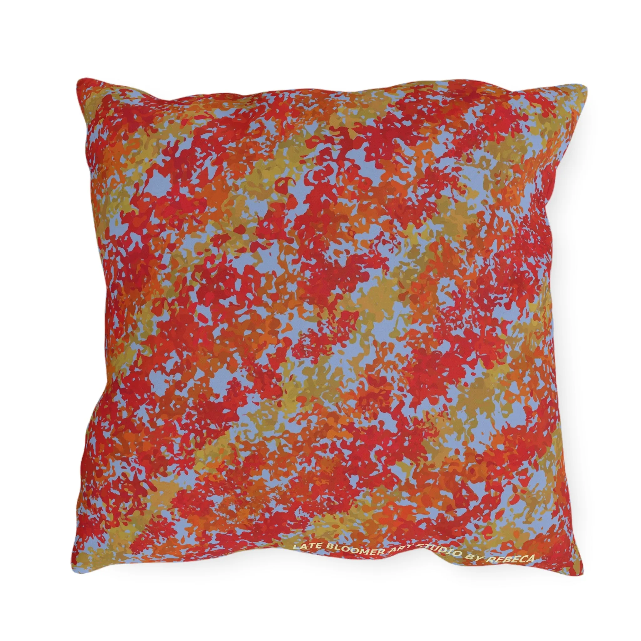 Outdoor Throw Pillows - Fall 2 - Magical Colors