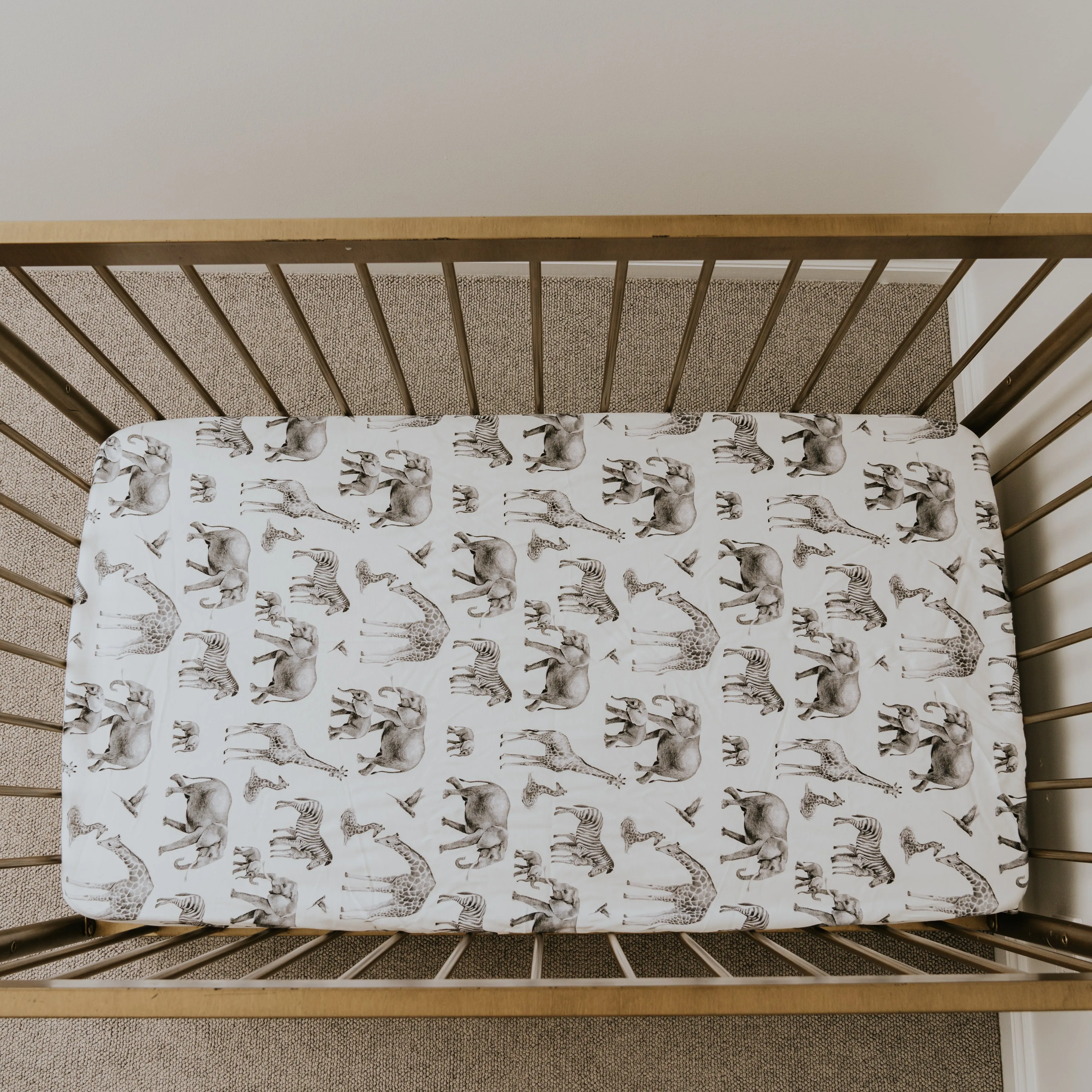 *PRE-ORDER* Waterproof Cot Sheet - Baby Dont Herd Me