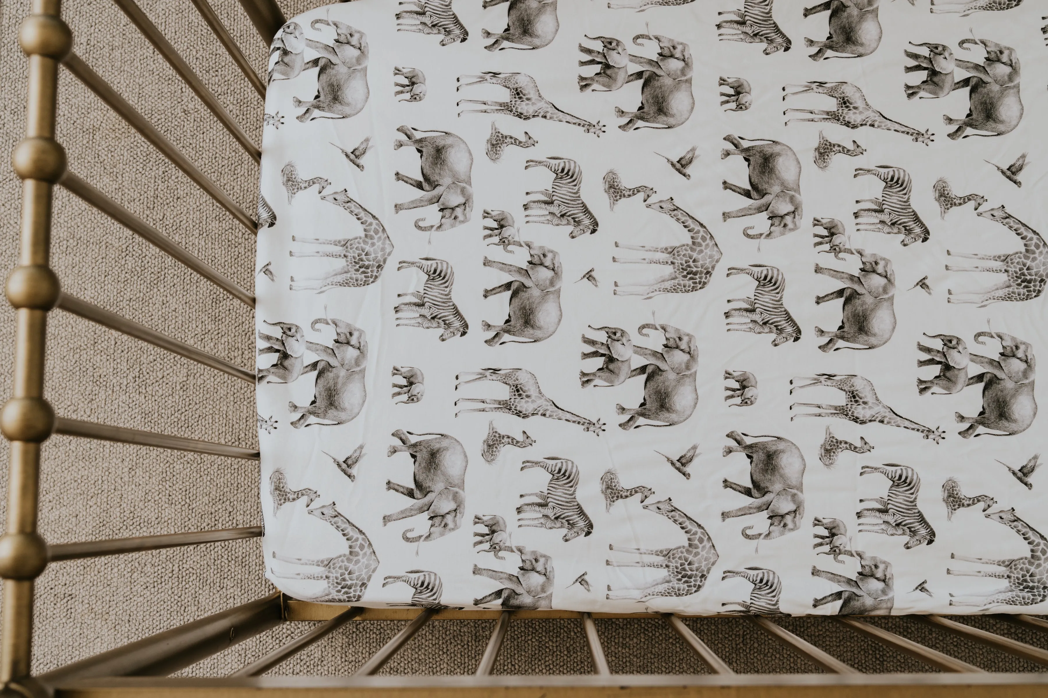 *PRE-ORDER* Waterproof Cot Sheet - Baby Dont Herd Me