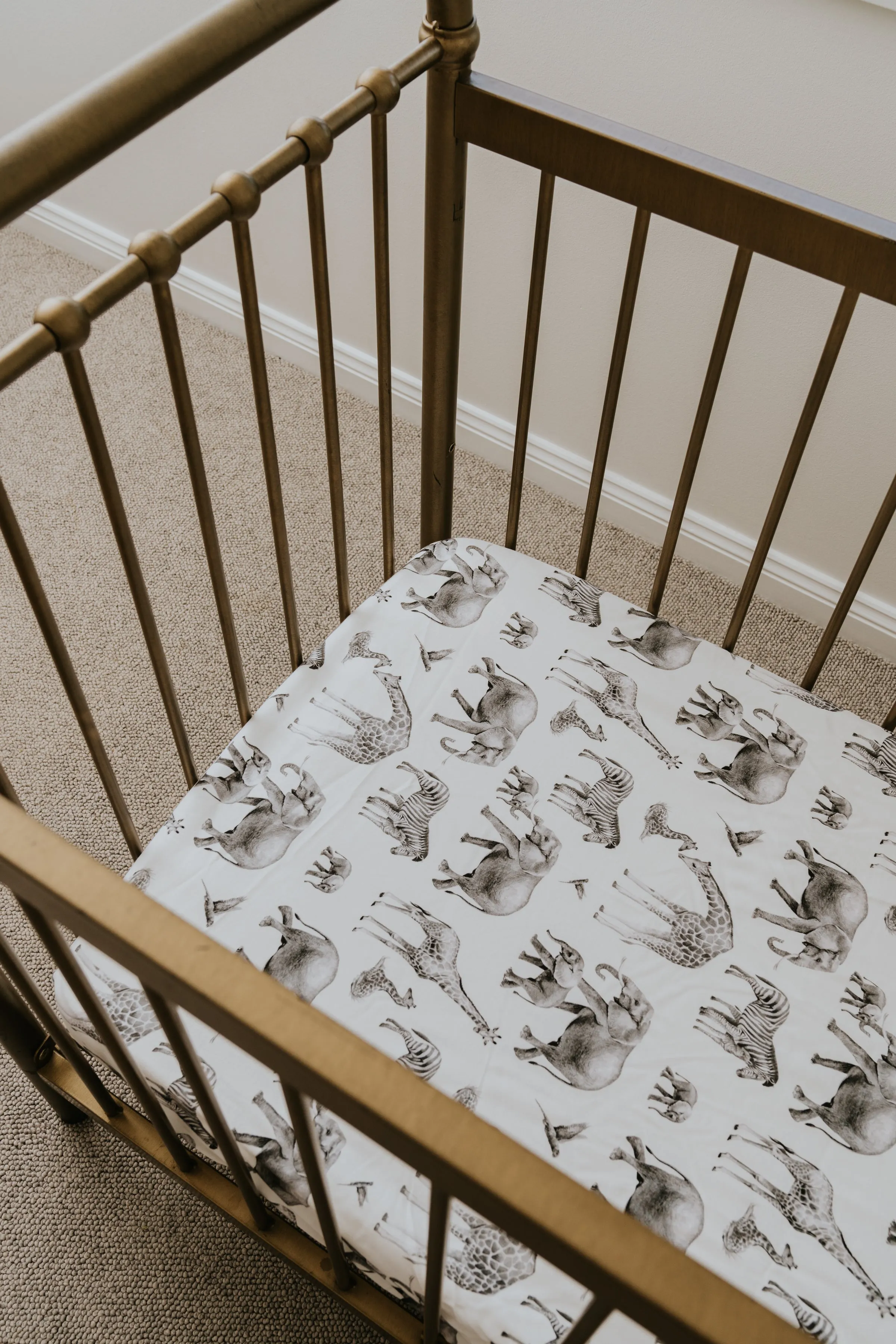 *PRE-ORDER* Waterproof Cot Sheet - Baby Dont Herd Me