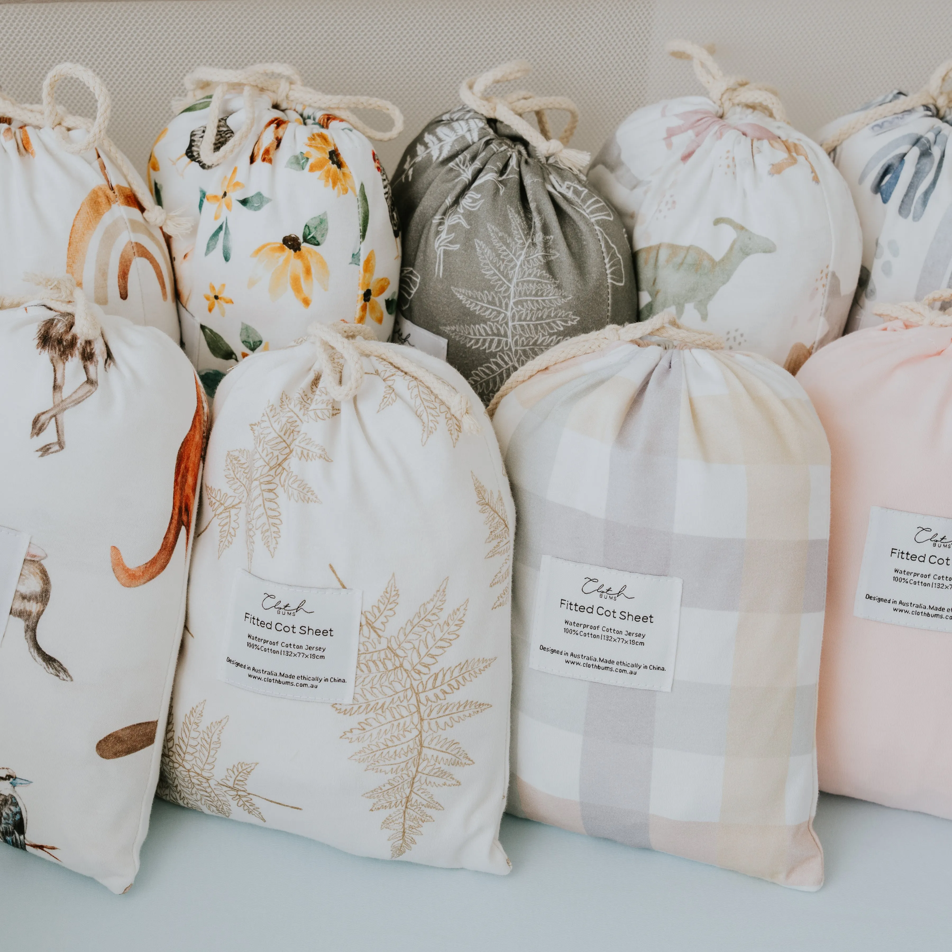 *PRE-ORDER* Waterproof Cot Sheet Bundle Pack - 3 Pack