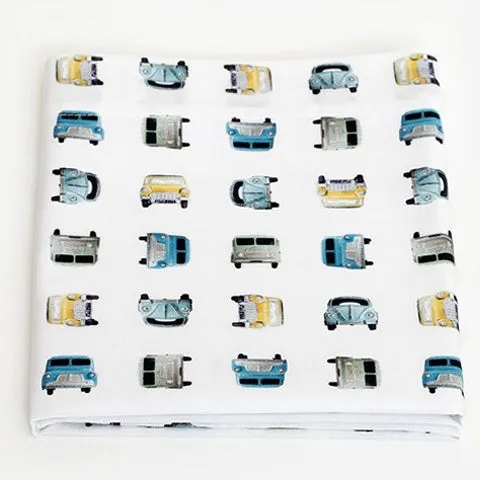 Studio Ditte Kids Flat Sheet Size Cars