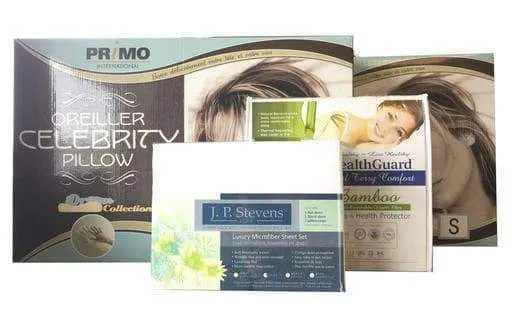 Twin, Full, Queen, or King Size Bedding Package